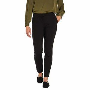 NWT Banana Republic Women's Ponte Stretch Pants Black Size 8 $80 8D089